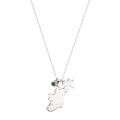 ÉIRE MAP CHARM NECKLACE