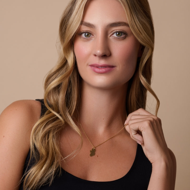 ÉIRE MAP NECKLACE